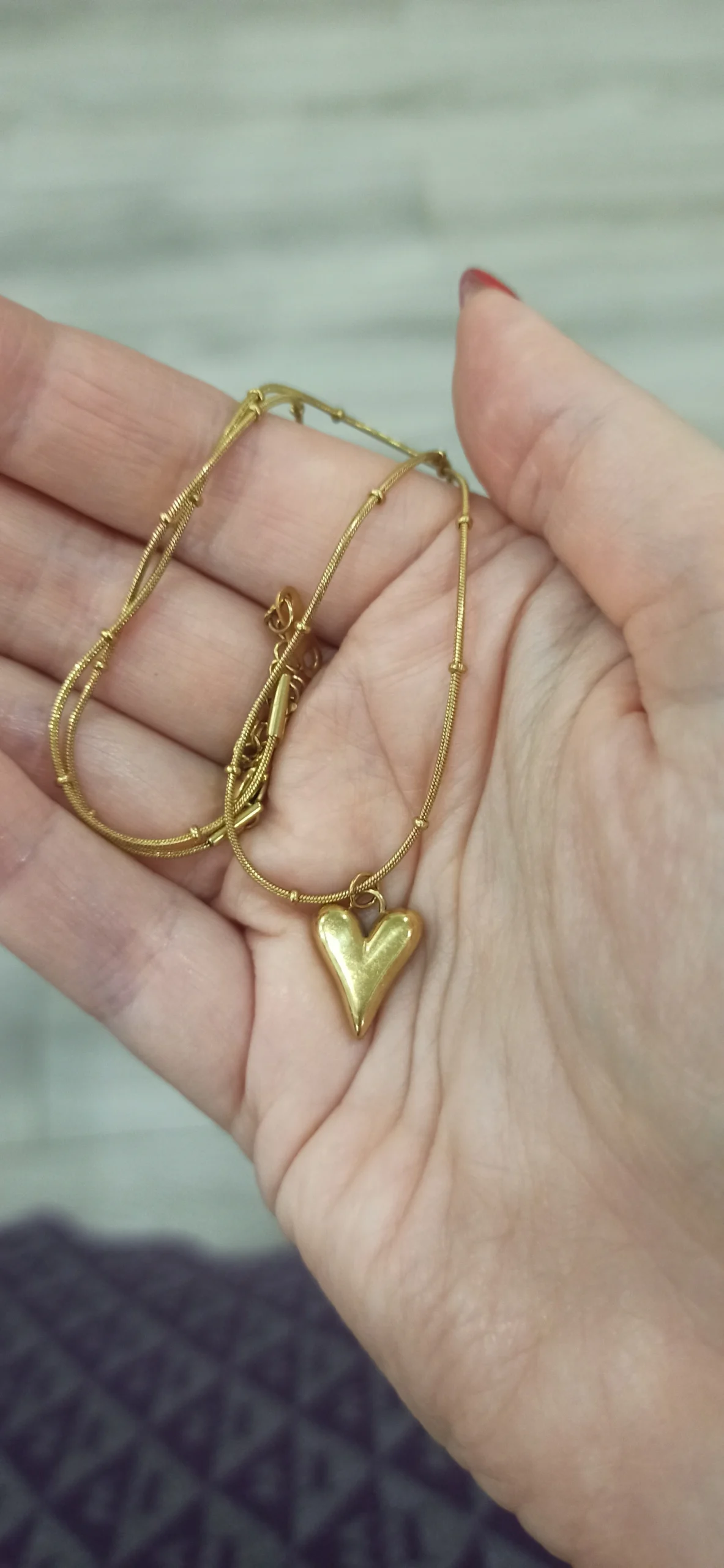 Golden Love Necklace